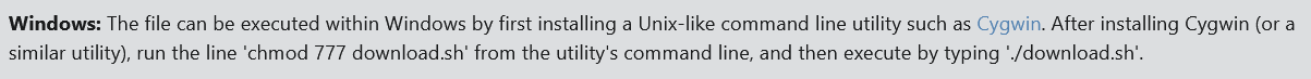 This is what Earthdata said to do with Cygwin on a WIndows platform.