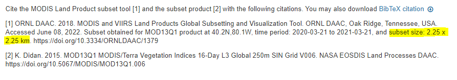 Citation when .5 or 1 is input